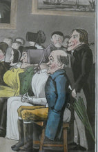 Load image into Gallery viewer, Extremely Rare GEORGIAN Print Entitled &quot;A Missionary Society Meeting&quot;. Published 1826
