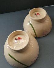 Load image into Gallery viewer, RARE Emma Bridgewater Pair of Footed Bowls with Lettering SUMMERTIME TULIPS
