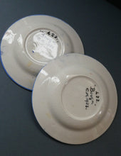 Load image into Gallery viewer, SCOTTISH POTTERY. Cute Wee 1920s BOUGH Pottery Pair Small Plates: 4 1/2 inches
