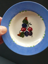 Load image into Gallery viewer, SCOTTISH POTTERY. Cute Wee 1920s BOUGH Pottery Pair Small Plates: 4 1/2 inches
