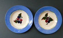 Load image into Gallery viewer, SCOTTISH POTTERY. Cute Wee 1920s BOUGH Pottery Pair Small Plates: 4 1/2 inches
