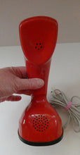 Load image into Gallery viewer, SWEDISH 1950s Ericofon Ericsson Red COBRA Telephone Rotary Dial. WORKING
