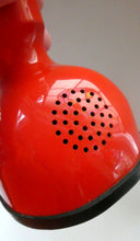 Load image into Gallery viewer, SWEDISH 1950s Ericofon Ericsson Red COBRA Telephone Rotary Dial. WORKING
