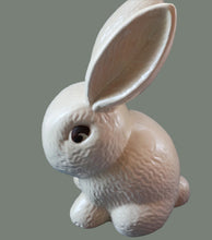 Load image into Gallery viewer, Rare HUGE Delcroft Pottery Beige Snub Nose Rabbit (in the manner of Sylvac). Size 00 (12 1/2 inches)
