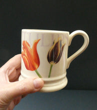 Load image into Gallery viewer, RARE Emma Bridgewater SINGLE MUG with Lettering SUMMER TULIPS. Now Discontinued
