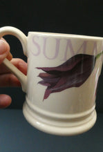 Load image into Gallery viewer, RARE Emma Bridgewater SINGLE MUG with Lettering SUMMER TULIPS. Now Discontinued
