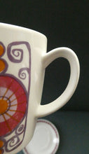 Load image into Gallery viewer, Vntage 1960s Figgjo Flint: Turi Design / Barcarole Pattern Cup and Saucer
