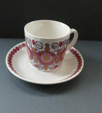 Load image into Gallery viewer, Vntage 1960s Figgjo Flint: Turi Design / Barcarole Pattern Cup and Saucer
