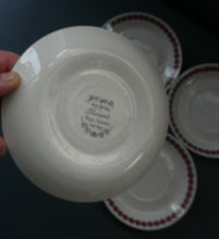 Load image into Gallery viewer, Vintage 1960s Figgjo Flint: Turi Design / Barcarole Pattern FOUR SAUCERS
