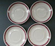 Load image into Gallery viewer, Vintage 1960s Figgjo Flint: Turi Design / Barcarole Pattern FOUR SAUCERS
