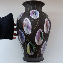 Load image into Gallery viewer, Rare Larger Size. 1950s Bodo Mans Bay Ceramic Globular &quot;KONGO&quot; Vase. 13 inches
