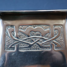 Load image into Gallery viewer, Sweet Miniature White Metal GLASGOW SCHOOL Planter with Art Noueau Repousee Decoration; c 1910s
