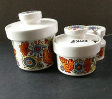 Load image into Gallery viewer, Lord Nelson Gaytime Pottery. Jam Pot, Mustard Pot, Sauce Pot
