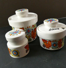 Load image into Gallery viewer, Lord Nelson Gaytime Pottery. Jam Pot, Mustard Pot, Sauce Pot
