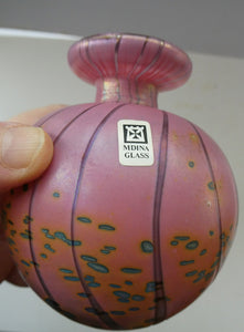 1970s Mdina and Murano Perfume Bottles with Lollipop Stoppers