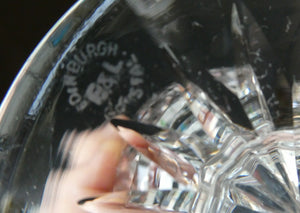 Pair of 1920s Edinburgh Crystal Gin and Tonic Glasses