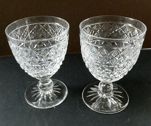 Pair of 1920s Edinburgh Crystal Gin and Tonic Glasses