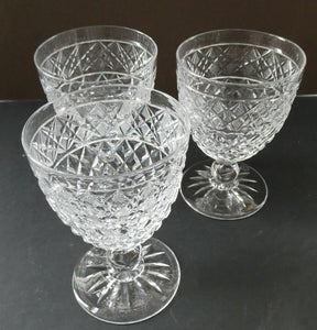 Pair of 1920s Edinburgh Crystal Gin and Tonic Glasses