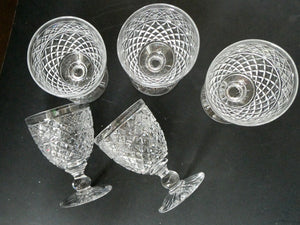 Pair of 1920s Edinburgh Crystal Gin and Tonic Glasses