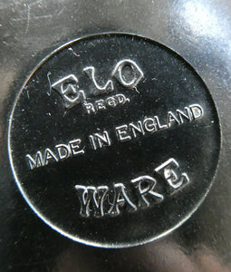 1930s Elo Ware Early Black and White Plastic Box Art Deco with Lid