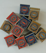 Load image into Gallery viewer, Vintage 1930s MINIATURE or SAMPLE Tin for Huntley and Palmer Biscuits. Blue Colour
