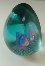 Load image into Gallery viewer, Vintage SCOTTISH Caithness Glass Paperweight: SALADIN by Colin Terris; 1997
