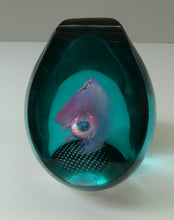 Load image into Gallery viewer, Vintage SCOTTISH Caithness Glass Paperweight: SALADIN by Colin Terris; 1997
