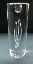 Load image into Gallery viewer, 1990s Large Timo Sarpaneva Chunky Clear Glass &quot;JANUS&quot; Candlestick for Iittala
