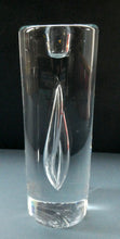 Load image into Gallery viewer, 1990s Large Timo Sarpaneva Chunky Clear Glass &quot;JANUS&quot; Candlestick for Iittala
