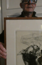 Load image into Gallery viewer, ORIGINAL 1920s Etching &amp; Drypoint by EDMUND BLAMPIED (1886 - 1966). The Market Argument. Signed in ink
