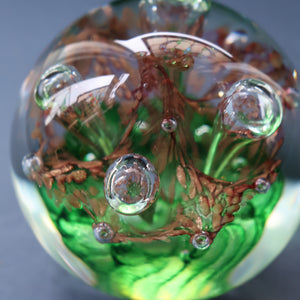 Vintage 2002 COLIN TERRIS Caithness Glass Paperweight: MOONLIGHT SERENADE. From the Classic Collection