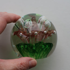 Vintage 2002 COLIN TERRIS Caithness Glass Paperweight: MOONLIGHT SERENADE. From the Classic Collection