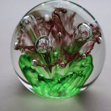 Load image into Gallery viewer, Vintage 2002 COLIN TERRIS Caithness Glass Paperweight: MOONLIGHT SERENADE. From the Classic Collection
