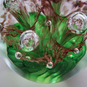 Vintage 2002 COLIN TERRIS Caithness Glass Paperweight: MOONLIGHT SERENADE. From the Classic Collection