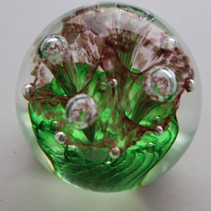 Vintage 2002 COLIN TERRIS Caithness Glass Paperweight: MOONLIGHT SERENADE. From the Classic Collection