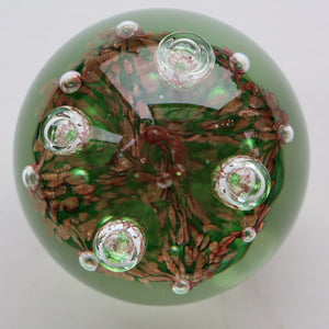 Vintage 2002 COLIN TERRIS Caithness Glass Paperweight: MOONLIGHT SERENADE. From the Classic Collection