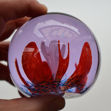 Load image into Gallery viewer, Scottish Caithness Glass Paperweight: SOLITAIRE by Colin Terris 1984
