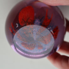 Load image into Gallery viewer, Scottish Caithness Glass Paperweight: SOLITAIRE by Colin Terris 1984
