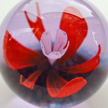 Load image into Gallery viewer, Scottish Caithness Glass Paperweight: SOLITAIRE by Colin Terris 1984
