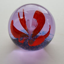 Load image into Gallery viewer, Scottish Caithness Glass Paperweight: SOLITAIRE by Colin Terris 1984
