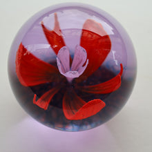 Load image into Gallery viewer, Scottish Caithness Glass Paperweight: SOLITAIRE by Colin Terris 1984
