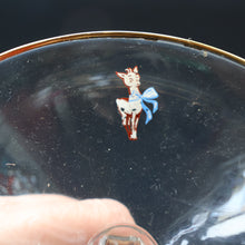 Load image into Gallery viewer, Random VINTAGE Babycham. One 1950s White Deer Logos and Two 1960s Prancing Deers
