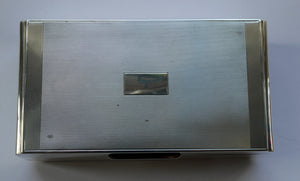 1950s Silver Hallmarked Cigarette Box Scottish Farming Presentation Award