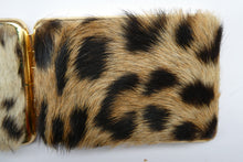 Load image into Gallery viewer, Vintage 1940s &quot;Panthera Pardus&quot; Leopard Skin Cigarette Case or Business Card Case
