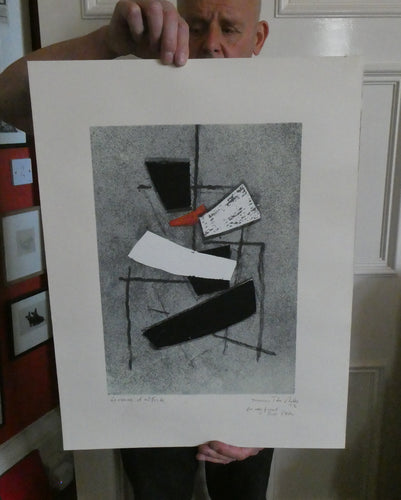 ARTIST'S PROOF Abstract Lithograph by the German Dada artist,  Hans Richter (1888 - 1976) SIGNED