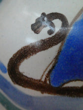 Load image into Gallery viewer, Vintage HONITON POTTERY Stoneware Jug with Hand Painted Viking Galleon Design on Each Side
