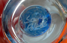 Load image into Gallery viewer, SCANDINAVIAN Art Glass: Large Blue Bowl by Helena Gibson &amp; Two Smaller Ones by Abel Sawe
