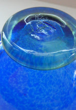 Load image into Gallery viewer, SCANDINAVIAN Art Glass: Large Blue Bowl by Helena Gibson &amp; Two Smaller Ones by Abel Sawe
