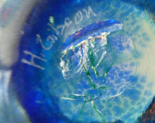 Load image into Gallery viewer, SCANDINAVIAN Art Glass: Large Blue Bowl by Helena Gibson &amp; Two Smaller Ones by Abel Sawe
