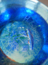 Load image into Gallery viewer, SCANDINAVIAN Art Glass: Large Blue Bowl by Helena Gibson &amp; Two Smaller Ones by Abel Sawe
